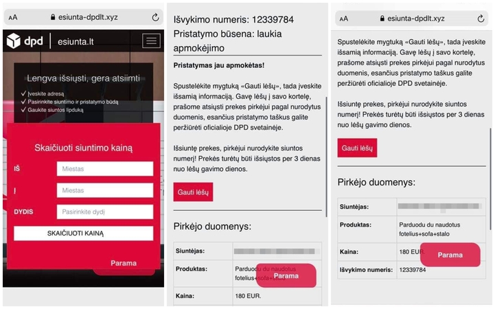 Sukčiai nusitaikė į pardavėjus: išvilioja sąskaitų duomenis ir atsiunčia „kurjerį“ paimti daiktų