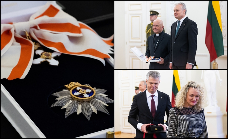 Valstybės apdovanojimai – kardinolui, VSD vadovui, vokiečių generolams