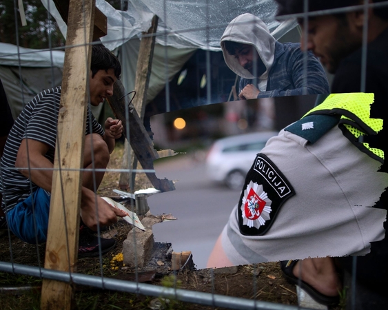 Už iš Užsieniečių registracijos centro pasišalinusio migranto gabenimą – 40 parų arešto