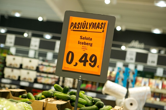 Lietuvos pramonės produkcija pigo labiausiai Baltijos šalyse