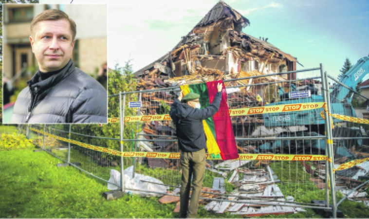 Rezultatas: taip A.Dankovskis pasielgė su Perkūno alėjoje stovėjusia art deco stiliaus vila, į kurią jam teisės laikinai buvo apribotos dar pernai lapkritį.