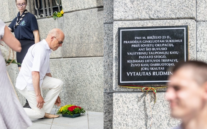 Kaune minimas Birželio sukilimo 80-metis: atidengta ir atminimo lenta