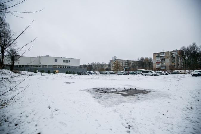 Laisvas: naują ledo areną planuojama statyti netoli "Girstučio" esančiame žemės sklype.