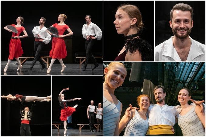 Muzikinio teatro baleto trupę papildė nauji veidai