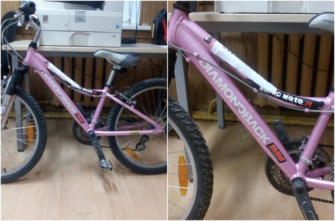 Policija kviečia atsiimti dviratį