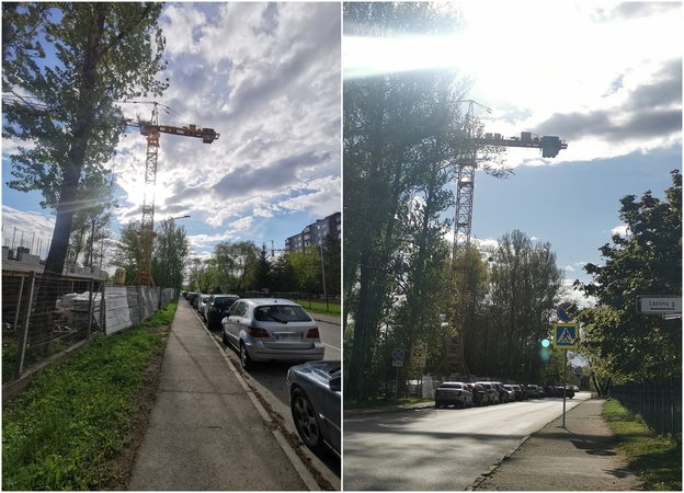 Vyras apie statybų kaimynystę: važinėti po kabančiais betoniniais blokais – itin nesmagi patirtis