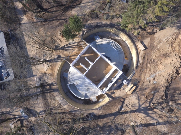 Zoologijos sodas praneša: renovacija jau įpusėjo