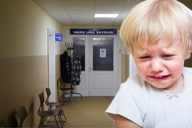 Ligoninėje gydytojas atsisakė apžiūrėti keturmetį berniuką: ko ta mama nori, turi skaudėti