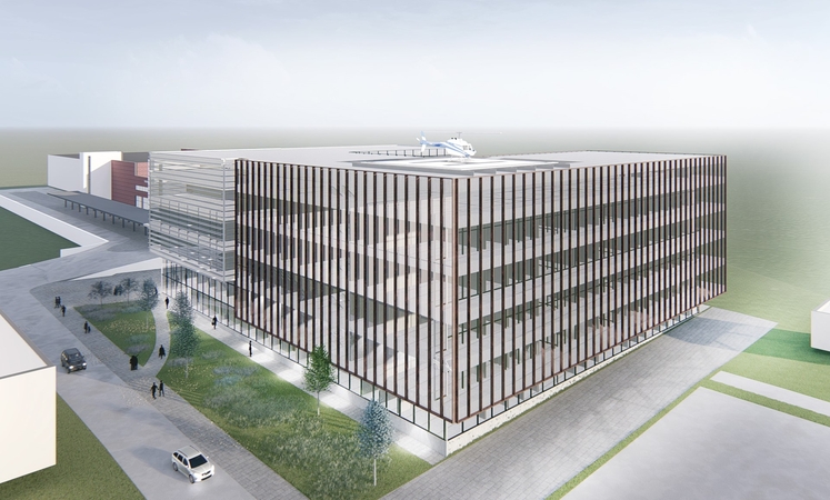 Kauno klinikose iki 2025-ųjų planuojama pastatyti infekcinių ligų korpusą