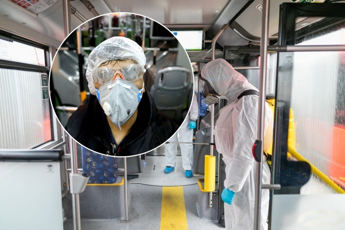 Incidento autobuse atomazga: per pilnatį siautėjusiam antivakseriui surašytas ne vienas protokolas