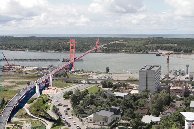 Tunelis į Neringą kainuotų triskart pigiau nei tiltas 