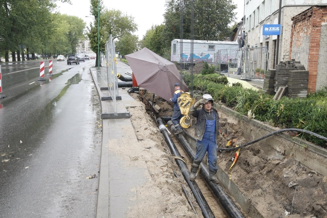 Dėl remonto – vairuotojų kantrybę mėginančios automobilių spūstys