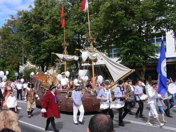 Ventspilio šventė – žiedų fiesta