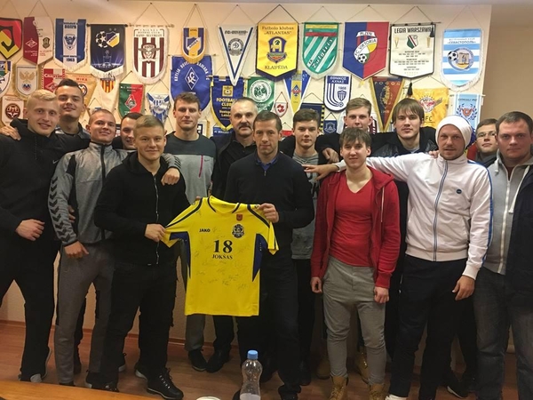 A. Jokšas baigė profesionalaus futbolininko karjerą