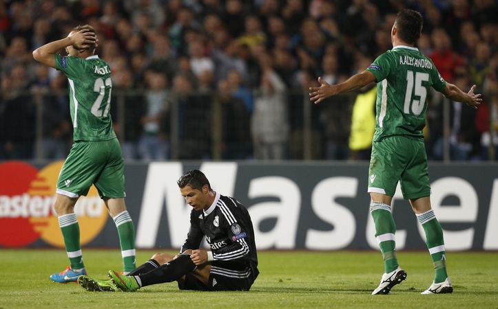 UEFA Čempionų lygoje Madrido "Real" klubas iškovojo antrąją pergalę