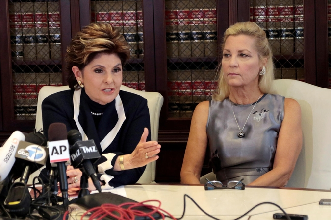 Teisėja Gloria Allred su nauja Romano Polanski auka.