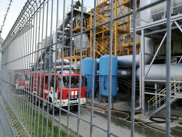 Klaipėdos pakraštyje esančioje įmonėje kilo gaisras