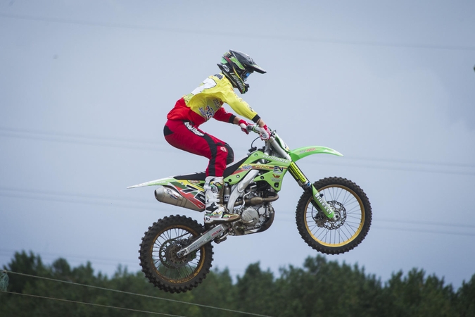 Lietus užgrūdino motokroso rinktinę prieš olimpiadą