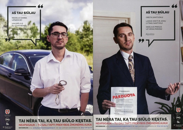 Vidaus reikalų ministerija šiuo metu šalyje vykdo prevencinę akciją prieš prekybą žmonėmis.