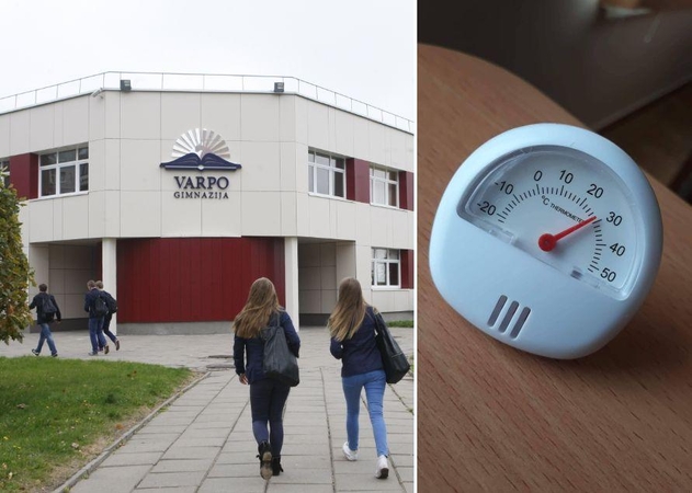 Moksleiviai pasipiktinę: pamokos vyksta net tvyrant 28 laipsnių karščiui