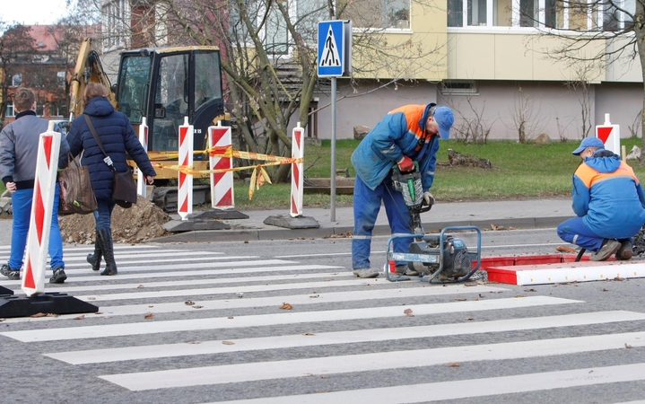 Pėsčiųjų salelės sukėlė nepasitenkinimą