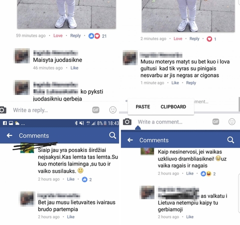 Užgauliojimai: tokia auklėtojos padėjėjos "pozicija" pasirodė liepos 27-ąją vienoje "Facebook'o" mamų grupėje.