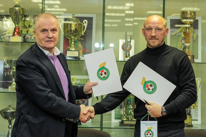 LFF bendradarbiaus su A. Skarbaliumi ugdant jaunimą