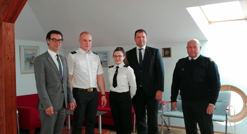 SGD laive-saugykloje „Independence“ studentai atliks praktiką