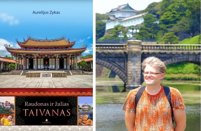 „Raudonas ir žalias. Taivanas“ – antroji japonologo A.Zyko knyga, gimusi keliaujant po Rytų Aziją.