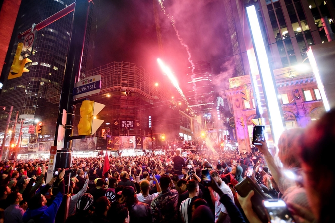 „Raptors“ krepšininkai pirmą kartą tapo NBA čempionais