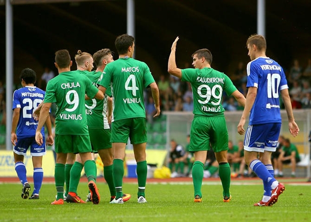 „Žalgirio“ futbolininkai įveikė uteniškius