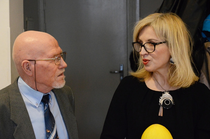 R.Vaitkus ir B.Skaisgirienė.