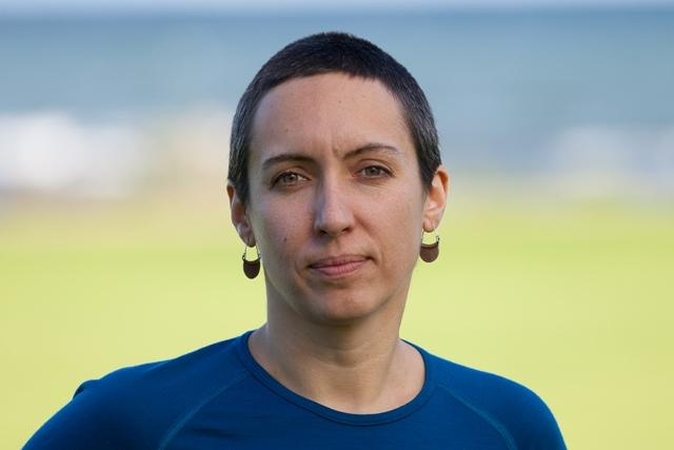 Rašytoja S.Bernotaitė.