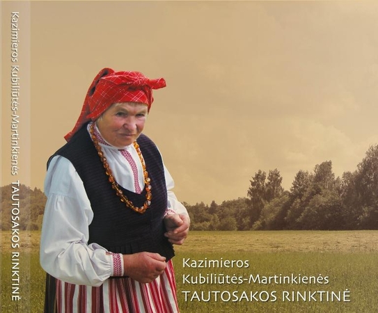Pateikėja: K.Kubiliūtės-Martinkienės tautosakos rinktinėje – jos pačios įdainuotos dainos.