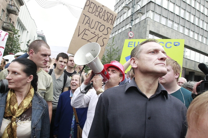 P. Gražulis homoseksualų eitynėse