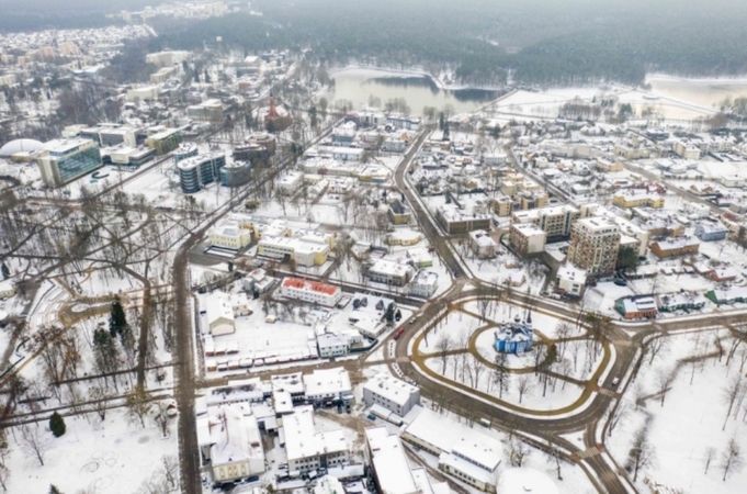 Druskininkuose ruošiamasi rekonstruoti Čiurlionio paminklo skverą, Vilniaus alėją