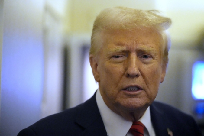 Trumpas „nėra 100 proc. tikras“, kad negalėtų dirbti trečią kadenciją