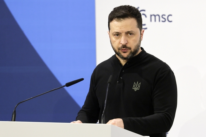V. Zelenskis: jokių sprendimų dėl Ukrainos be Kyjivo ir Europos
