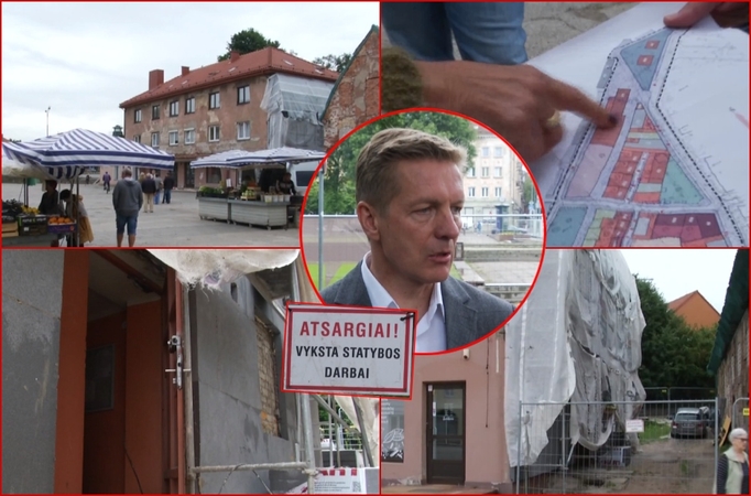 Daugiabutis atsidūrė komercinėje žemėje – žmonės negali nei įeiti, nei prieiti: lips per langus?