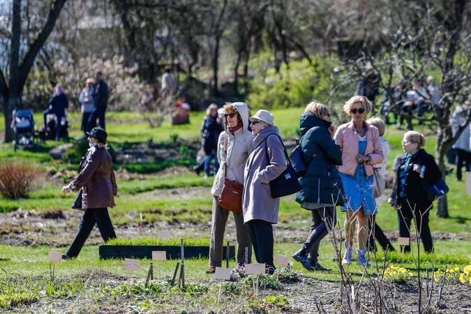 Botanikos sode surengta bendruomenės iškyla