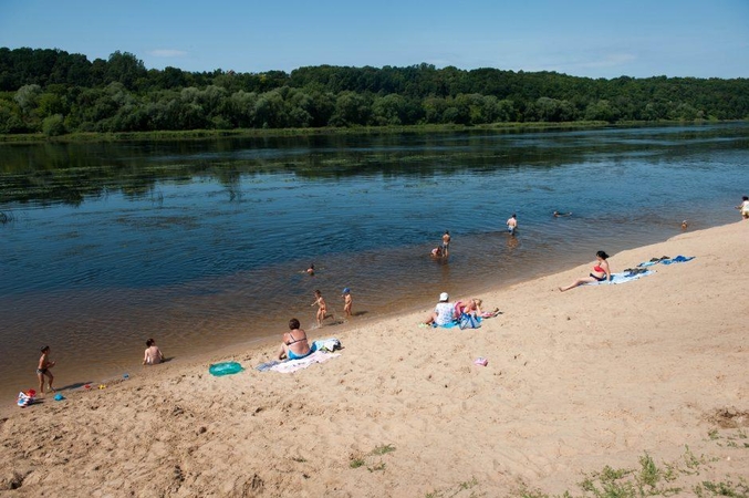 Panemunės paplūdimyje maudytis vis dar nesaugu 