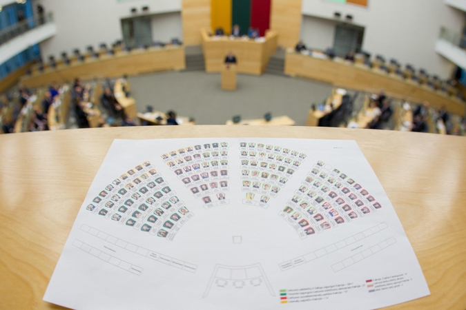 Šios kadencijos Seime mato apsimetėlius