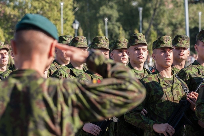 Dragūnų batalione – rekordinis skaičius šauktinių