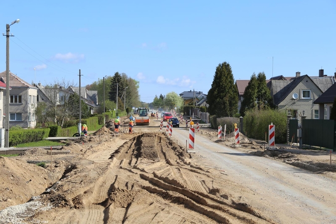 Ramučių centrinės gatvės rekonstrukcija.
