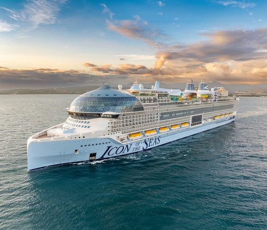 Laivas „Icon of the Seas“.