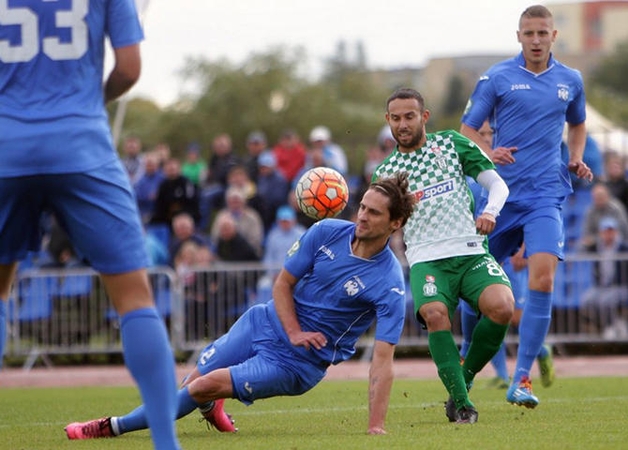 Dvidešimtą pergalę Lietuvos futbolo A lygos čempionas iškovojo Jonavoje
