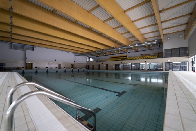 Pagaliau: net 12 metų statyta Druskininkų sporto bazė pasirengusi priimti sportininkus