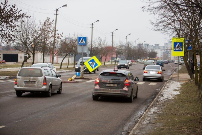 Saugumo salelė – spąstai vairuotojams