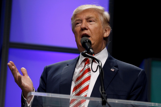D. Trumpas ragina amerikiečius jo nebijoti 