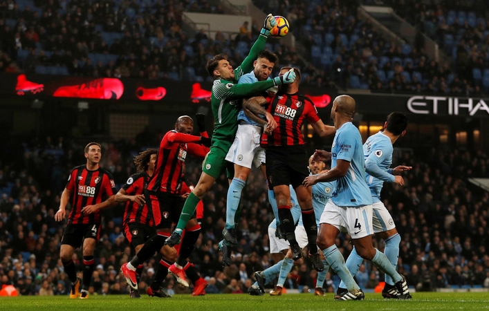 „Manchester City“ pelnė 101 įvartį per 2017 metus